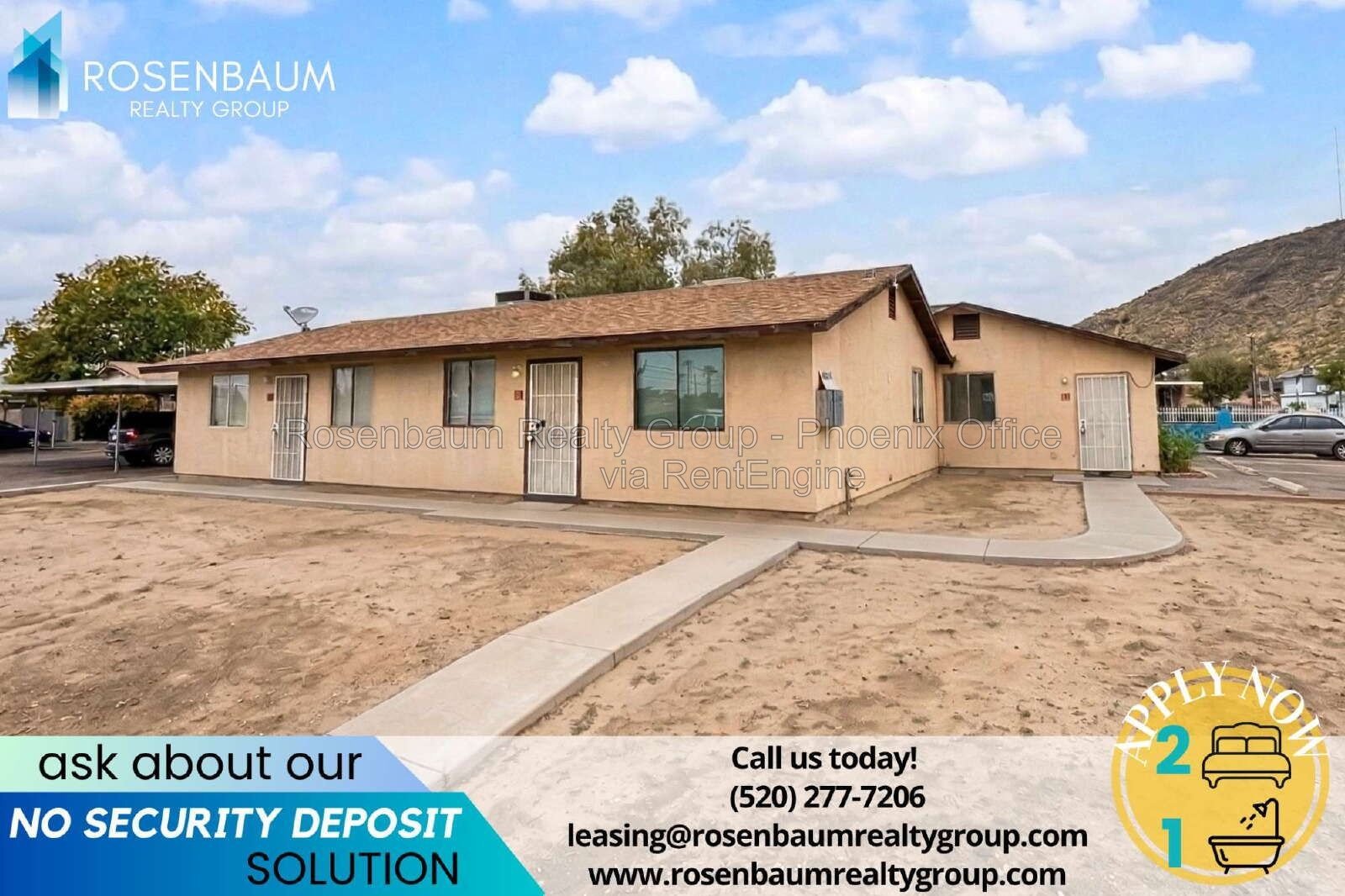 Charming 2-bedrooms, 1-bath triplex apartment in Phoenix! property image