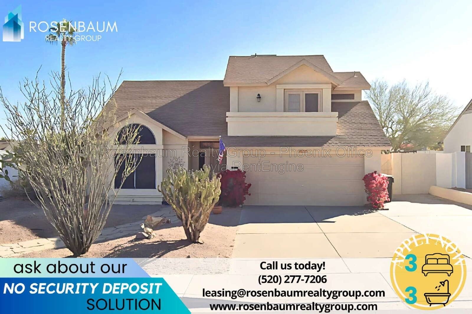 Gorgeous 3-beds, 3-baths home in the Suncrest Villas in Phoenix! property image