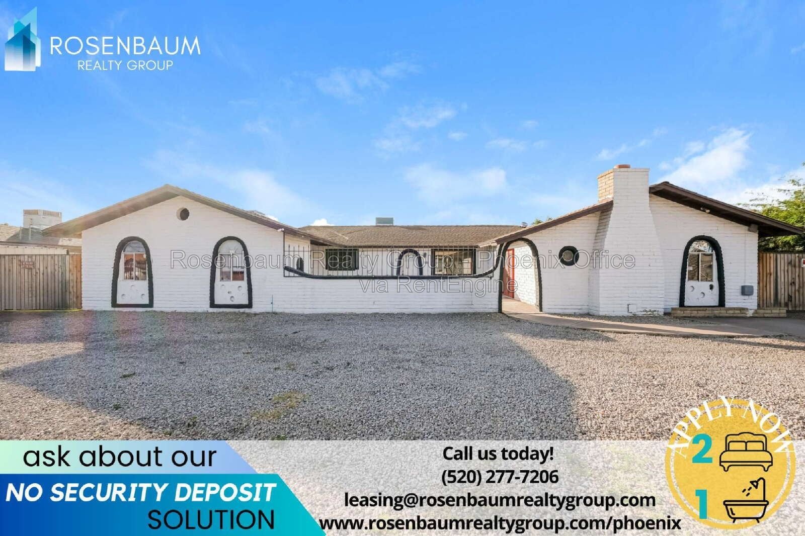 Charming and inviting single-level 2-bedrooms, 1-bath triplex apartment in Phoenix! property image