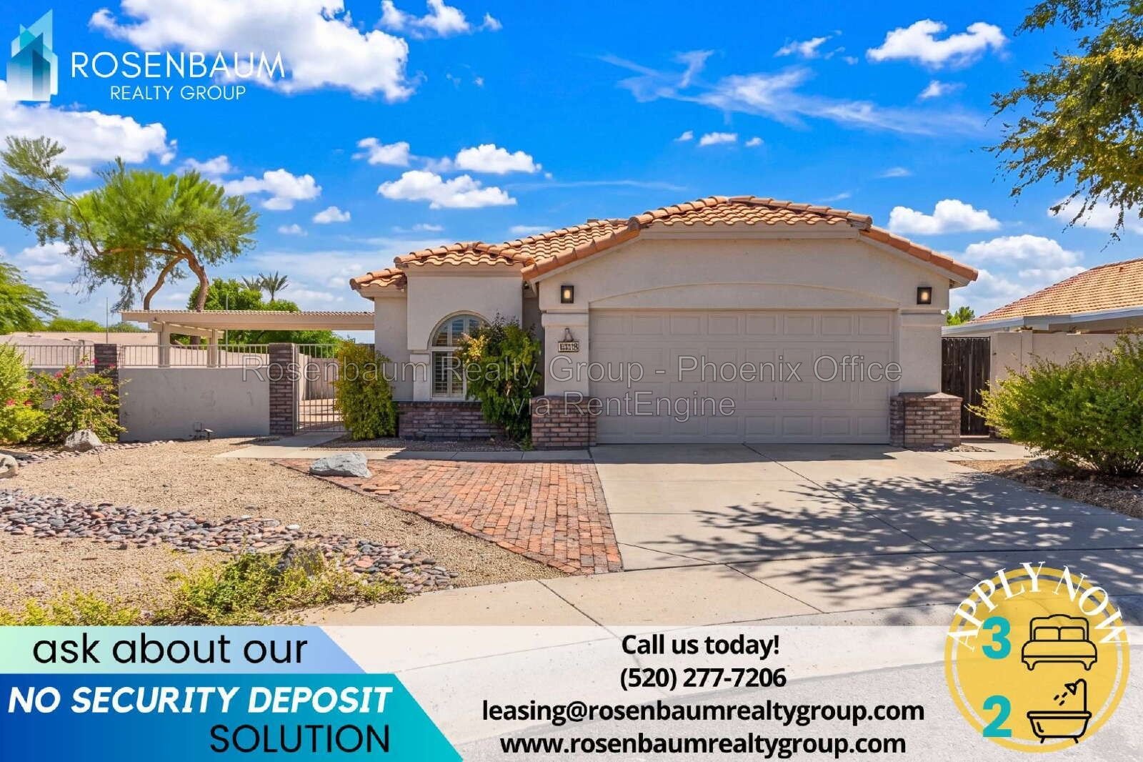 Beautiful 3-beds, 2-baths home in the Pecos Ranch community of Chandler! property image