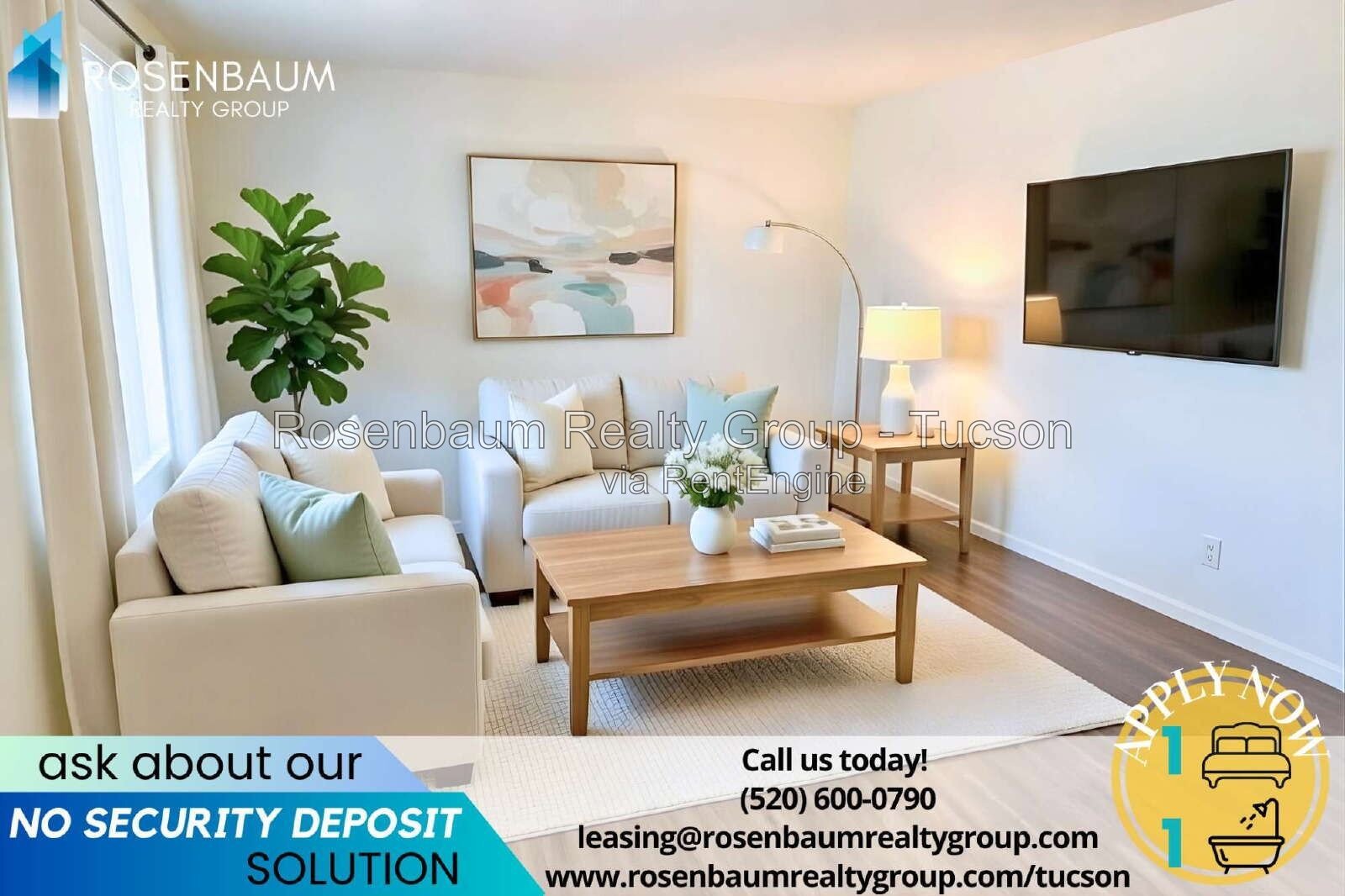 Beautiful 1-bedroom, 1-bath apartment in a newly gated Tucson community! property image