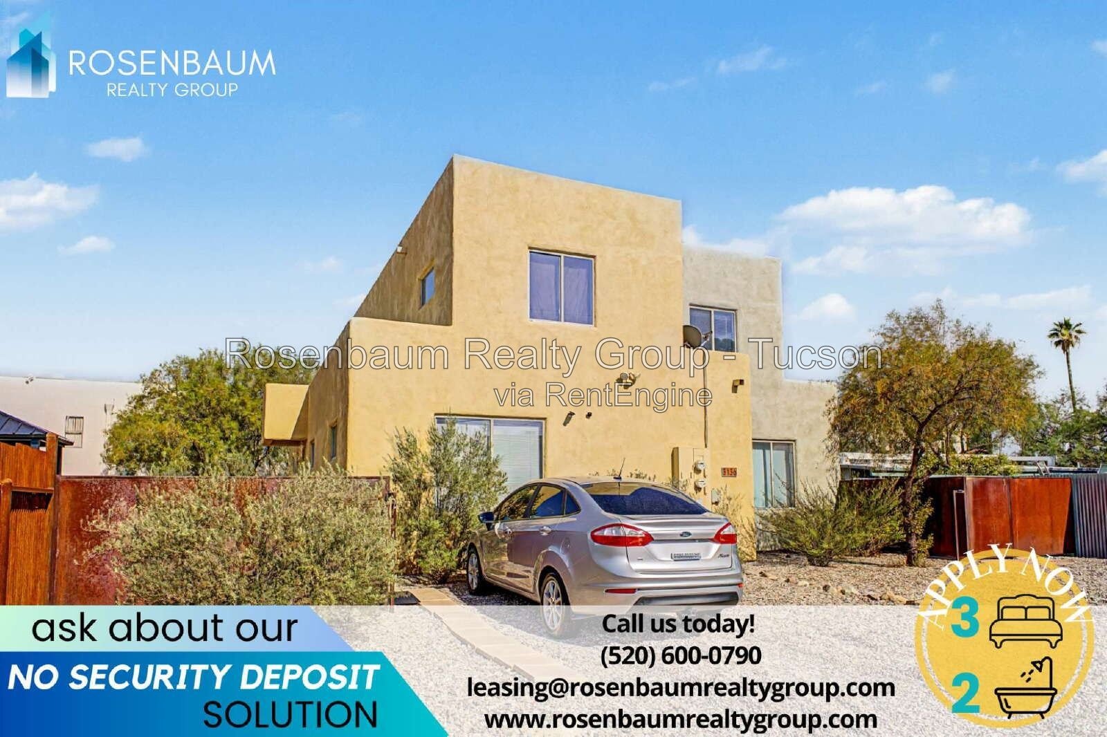 Charming 3-beds, 2-baths townhome-style duplex home in central Tucson! property image