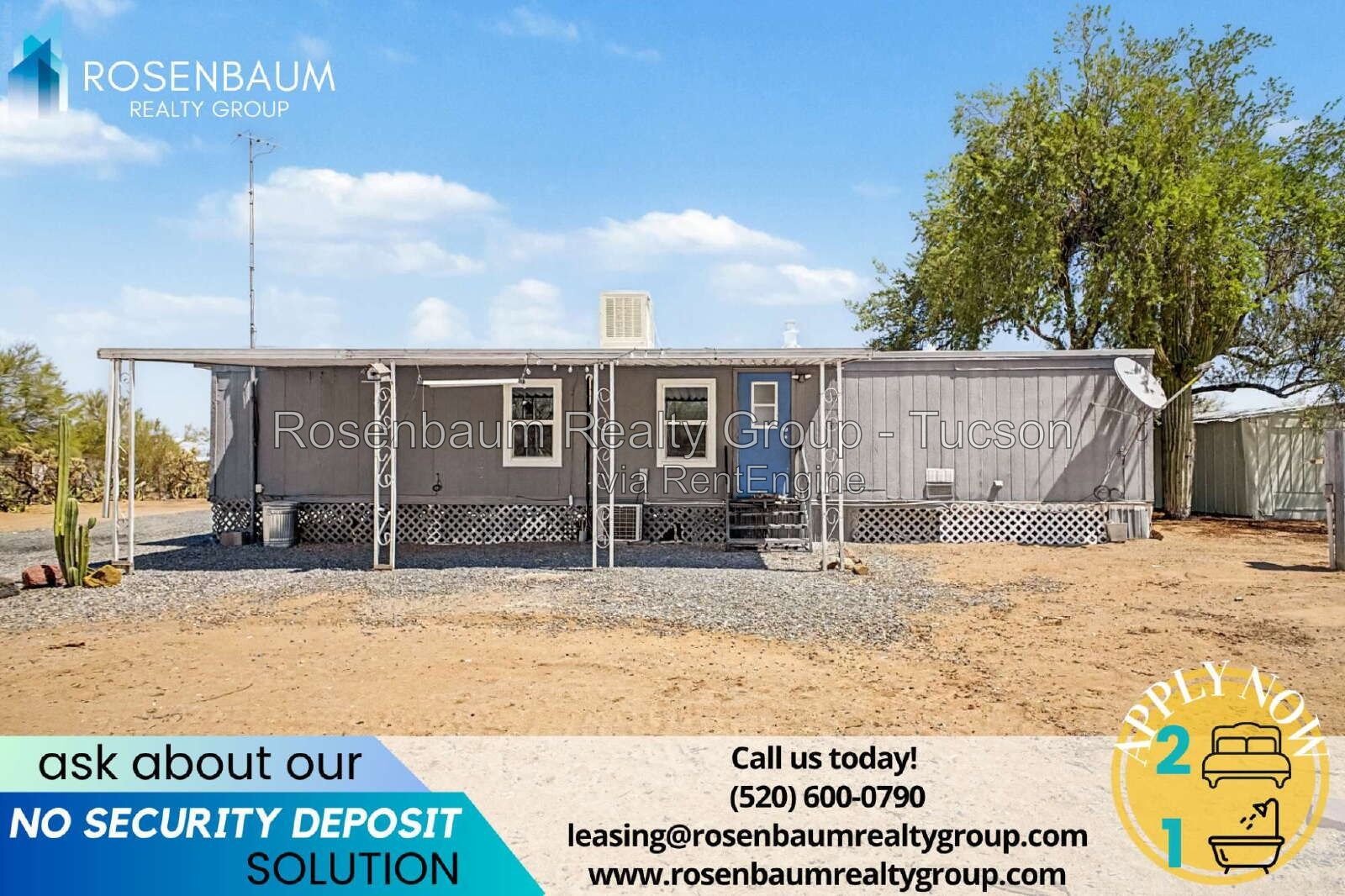 Charming 2-bedrooms, 1-bath manufactured home in Tucson! property image