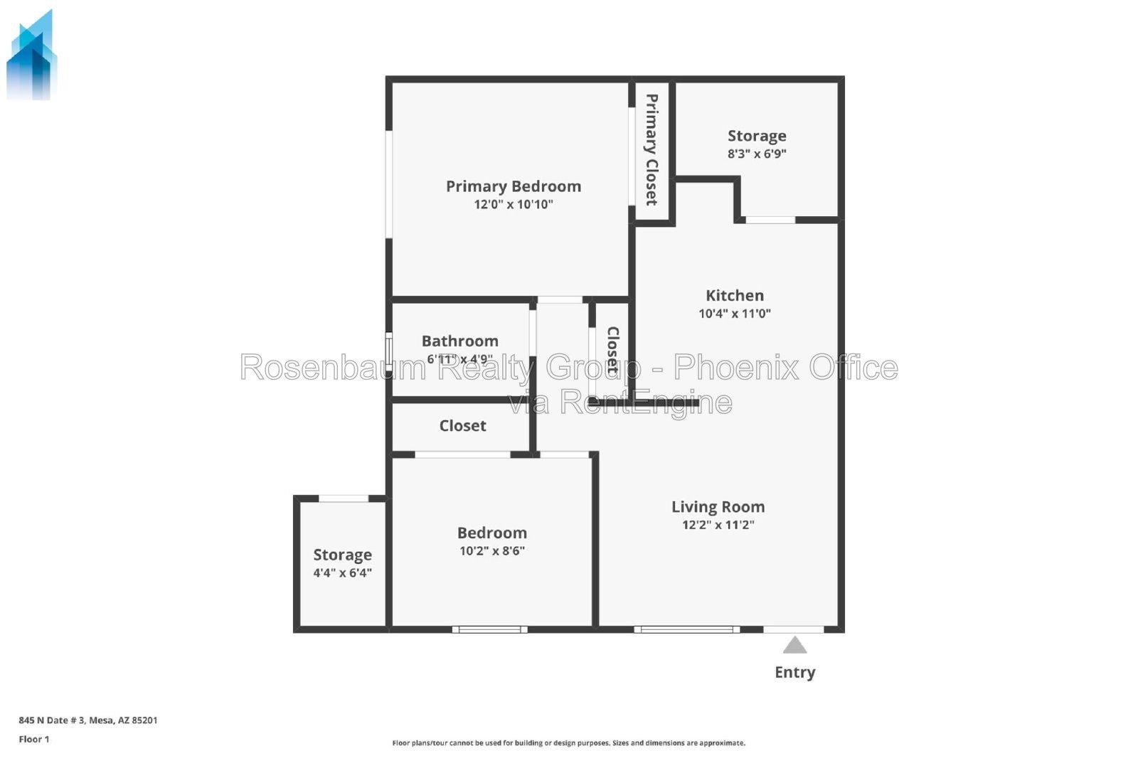 Charming and cozy 2-bedrooms, 1-bath apartment tucked inside a quiet 4-plex in the heart of Mesa! property image