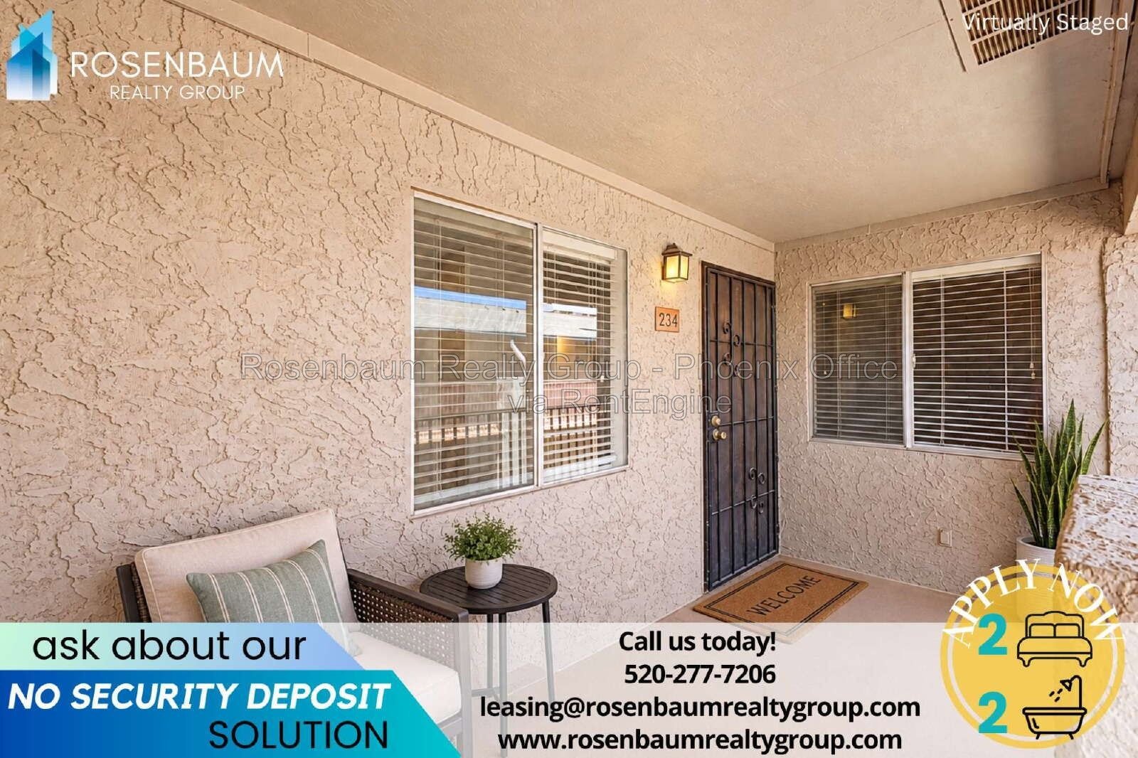Charming 2-beds, 2-baths upstairs condo near Old Town Scottsdale! property image
