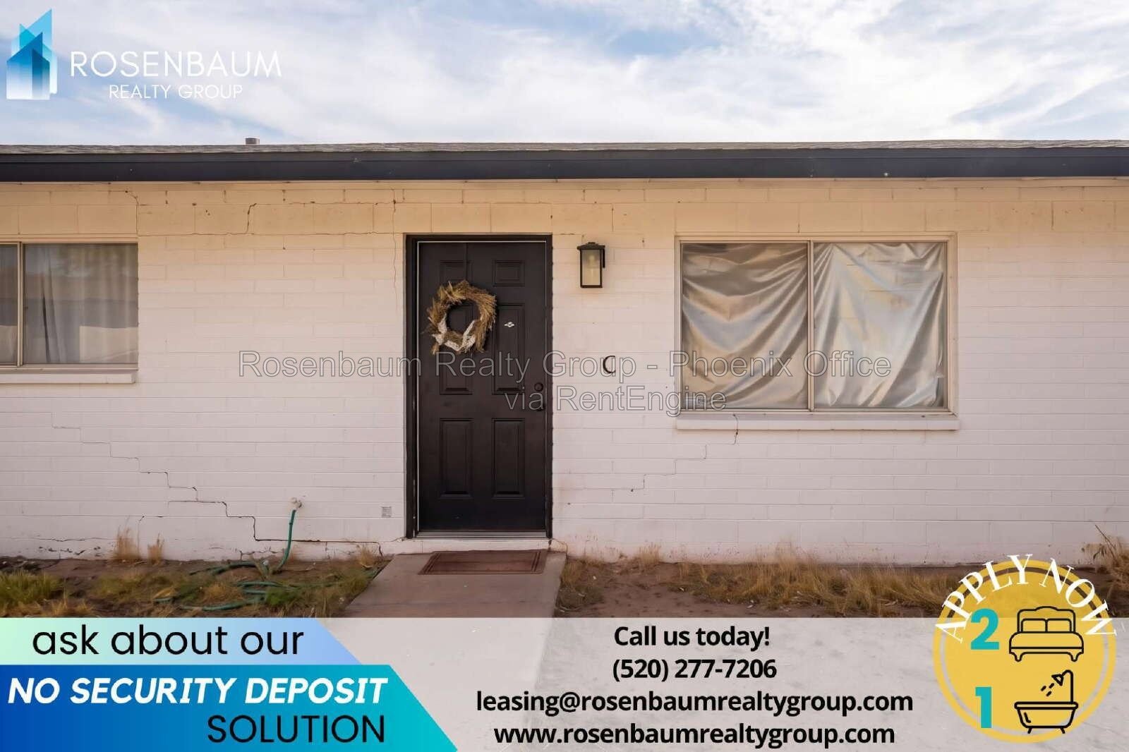 Beautifully charming 2-bedroom, 1-bath single-level triplex apartment in Casa Grande! property image