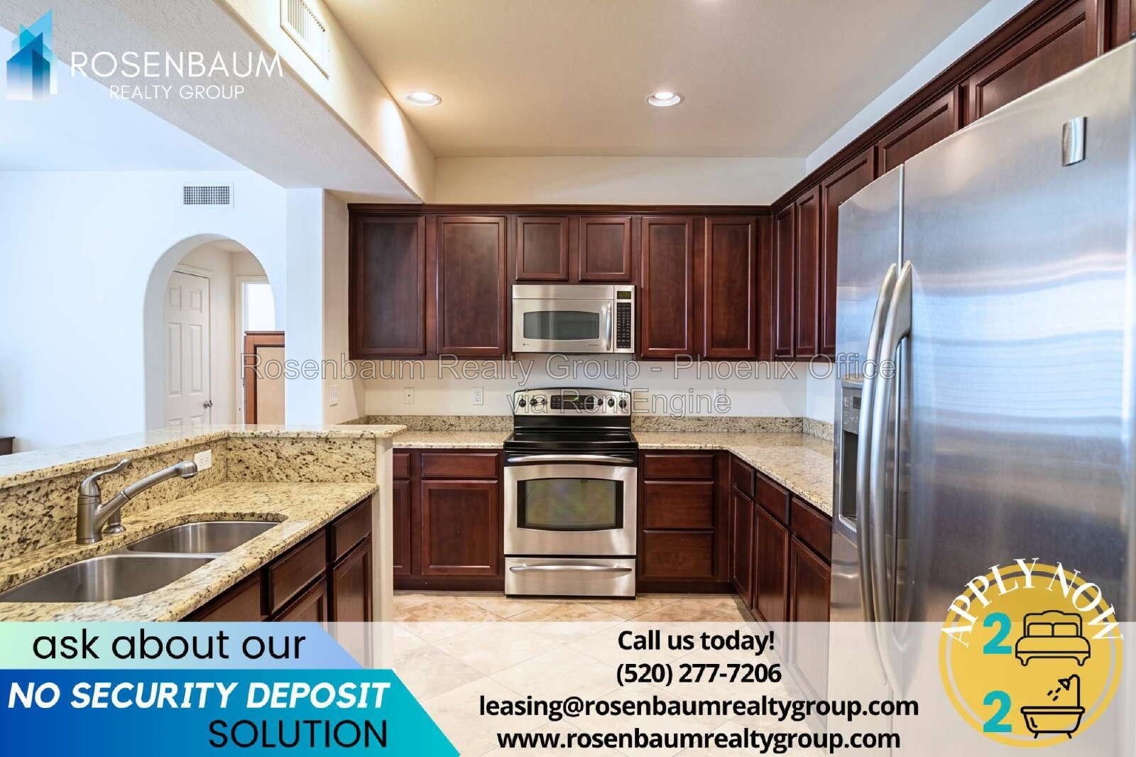 Charming 2-beds, 2-baths ground-level condo nestled within the desirable gated community of Aviano at Desert Ridge! property image
