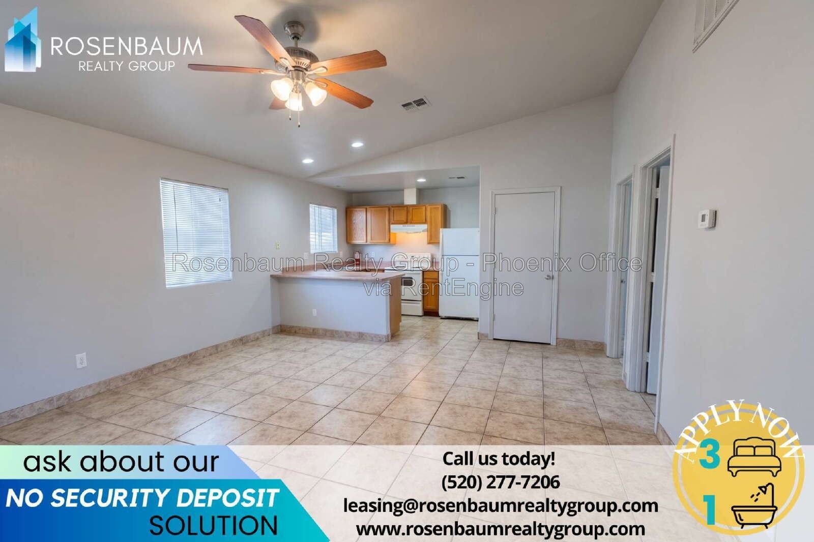 Charming 3-bedrooms, 1-bath duplex home in Phoenix! property image