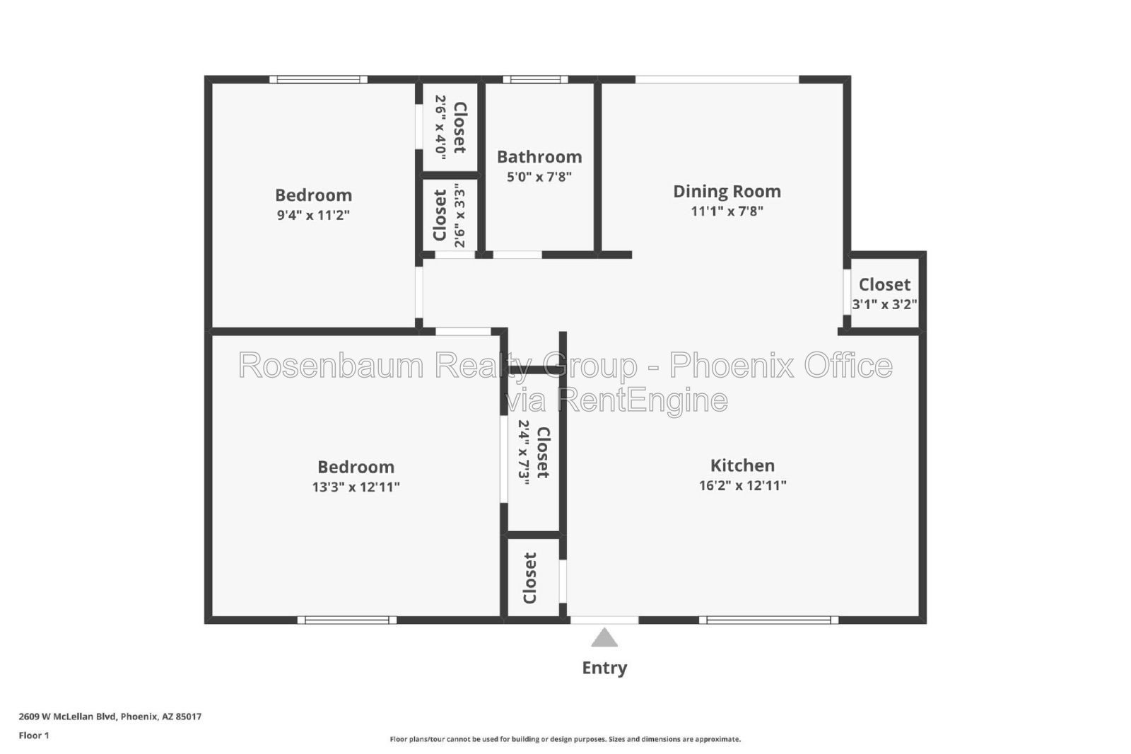 Charming and inviting single-level 2-bedrooms, 1-bath triplex apartment in Phoenix! property image