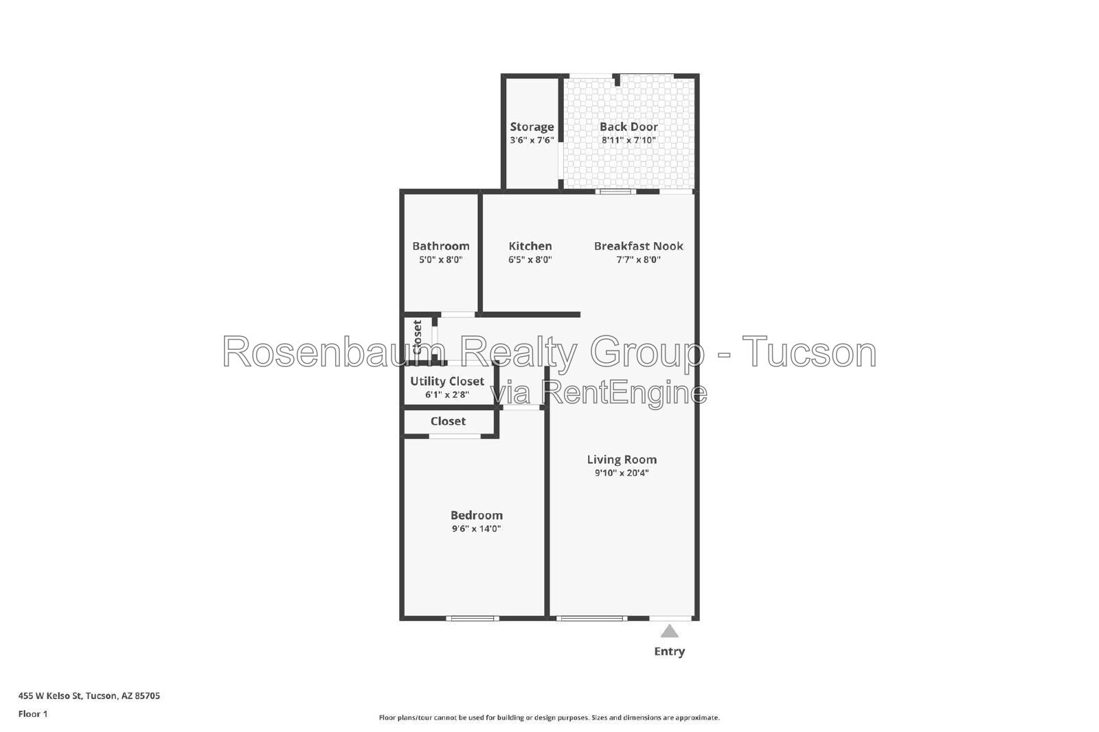 Spacious 1-bed, 1-bath downstairs apartment in the heart of Tucson! property image