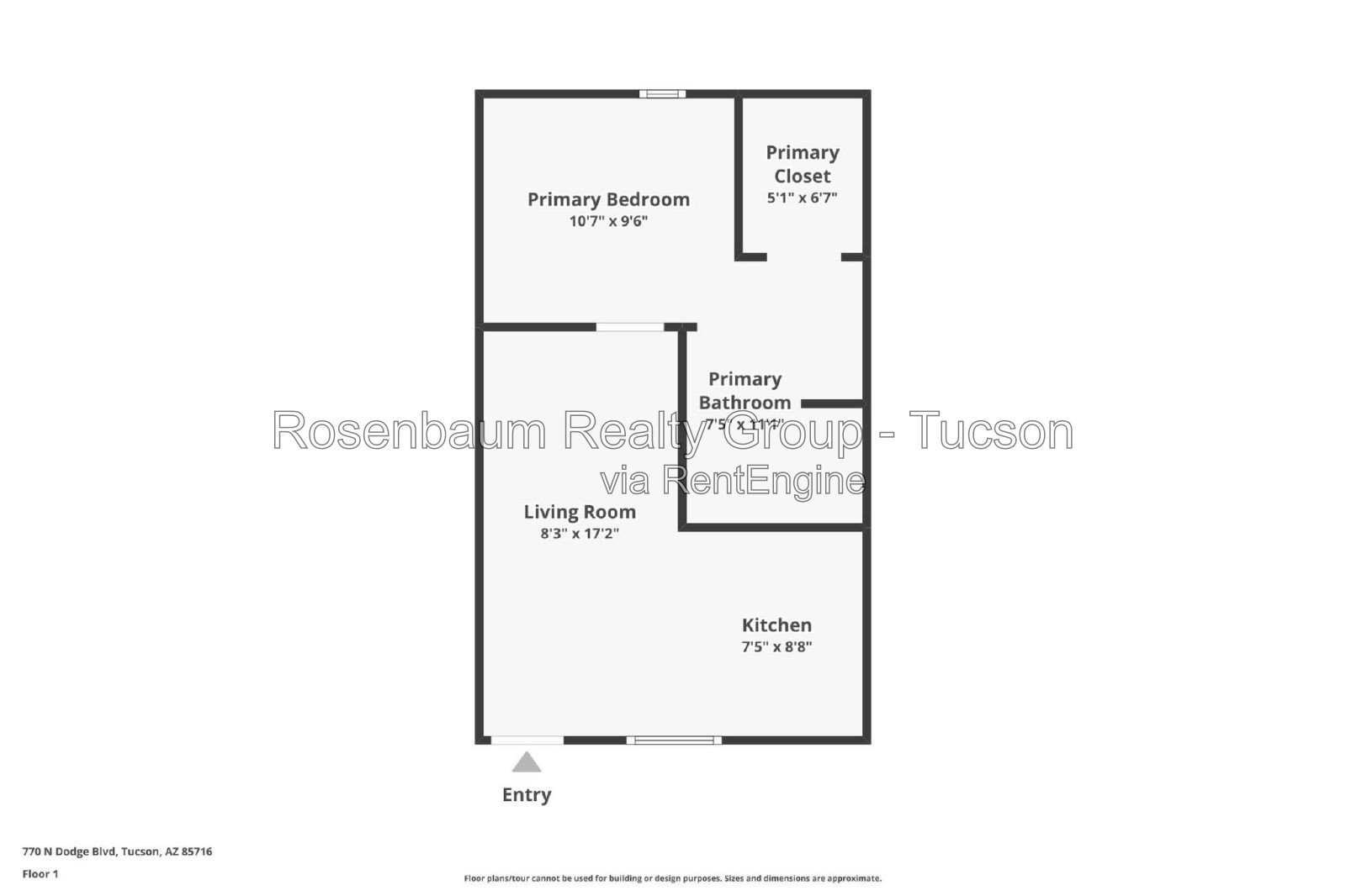 Charming 1-bed, 1-bath downstairs apartment in the heart of Tucson! property image