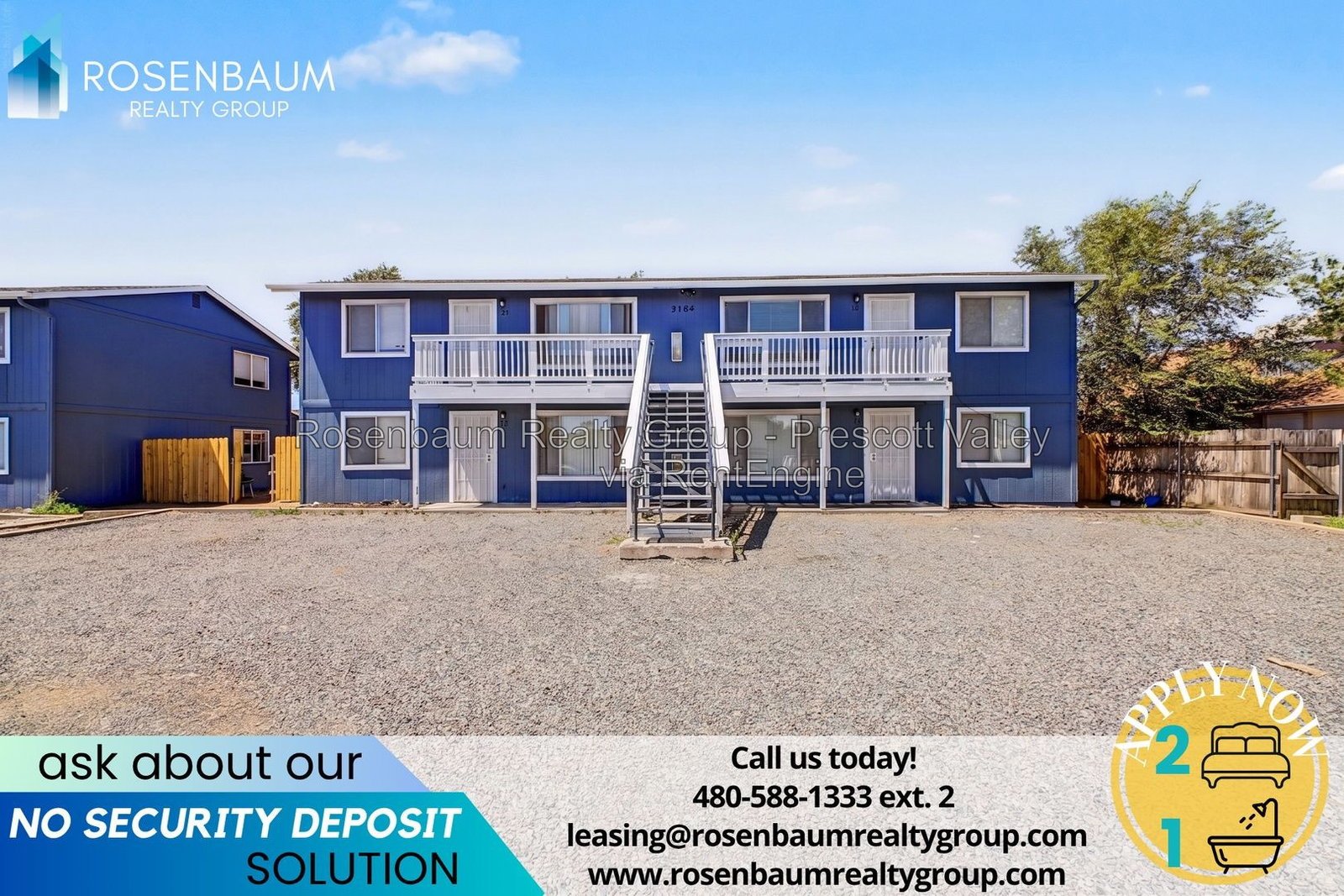 Charming 2-bedrooms, 1-bath upstairs apartment in the heart of Prescott Valley! property image
