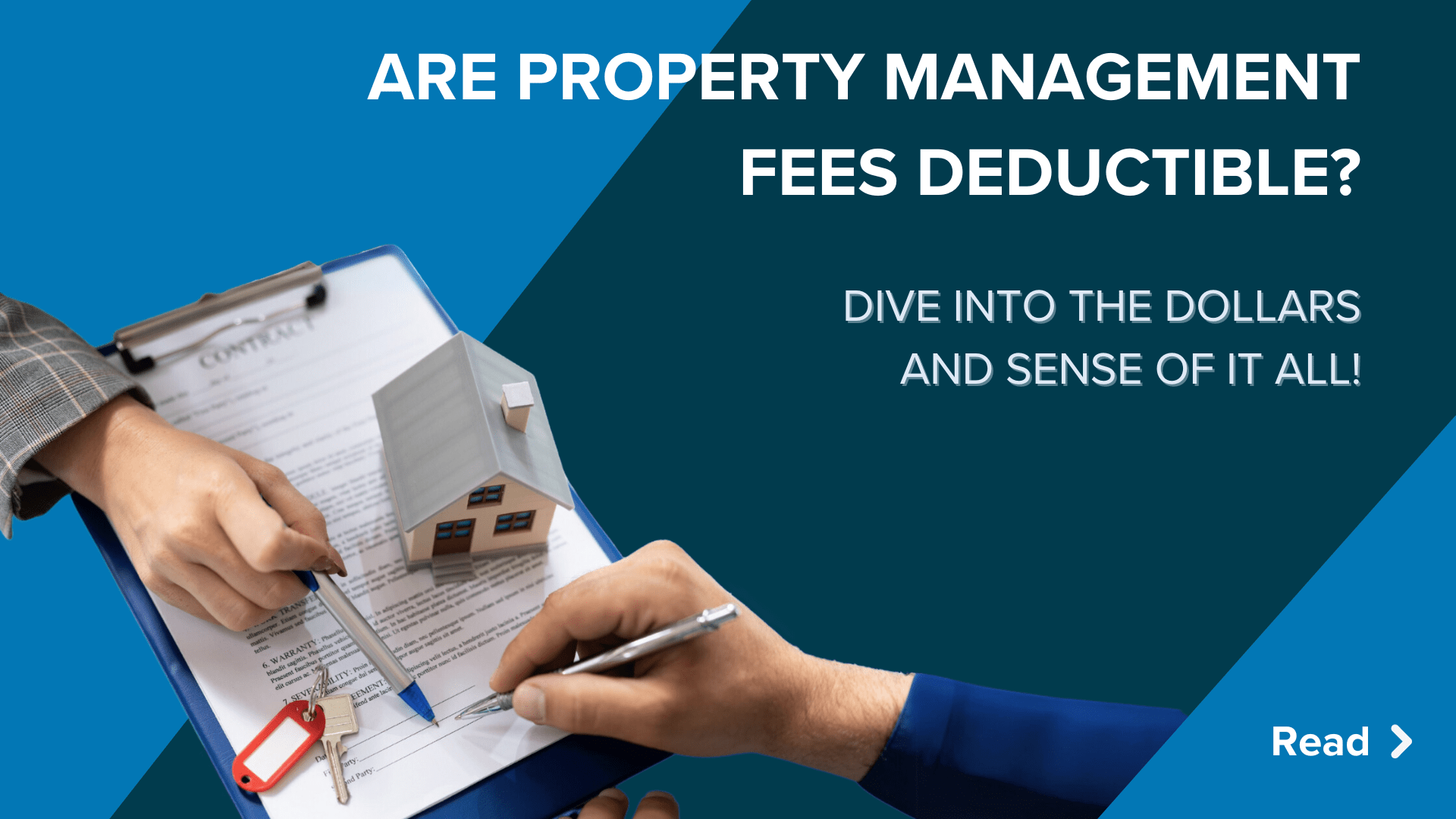 Are Property Management Fees Tax Deductible? Dive into the Dollars and Sense of It All!